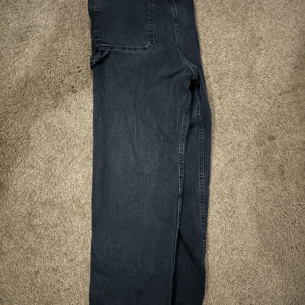 Hollister Men's Relaxed Jeans - Dark Gray